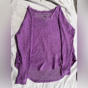 Purple american eagle sweater